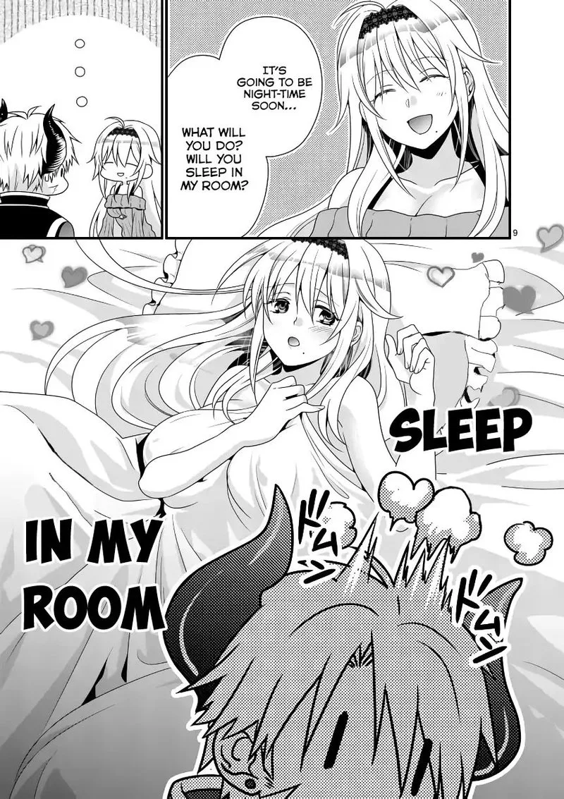 Maou desu. Onna Yuusha no Hahaoya to Saikon Shita no de, Onna Yuusha ga Giri no Musume ni Narimashita Chapter 3 page 9