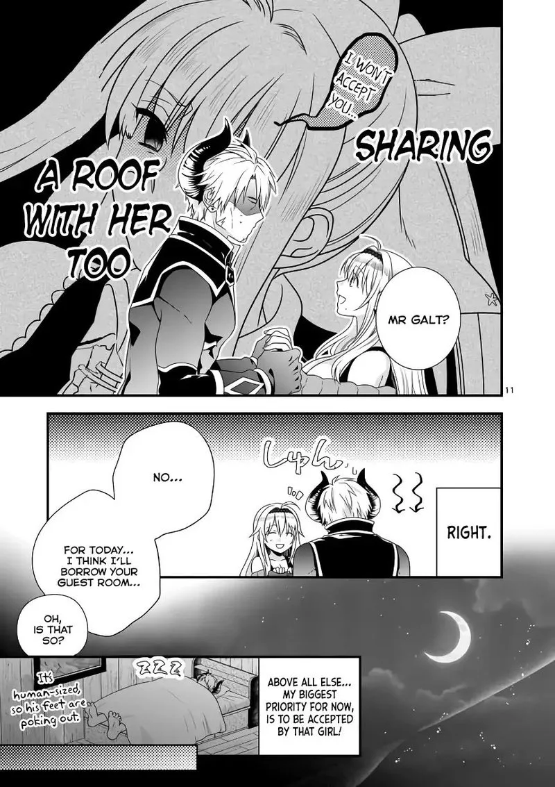 Maou desu. Onna Yuusha no Hahaoya to Saikon Shita no de, Onna Yuusha ga Giri no Musume ni Narimashita Chapter 3 page 11
