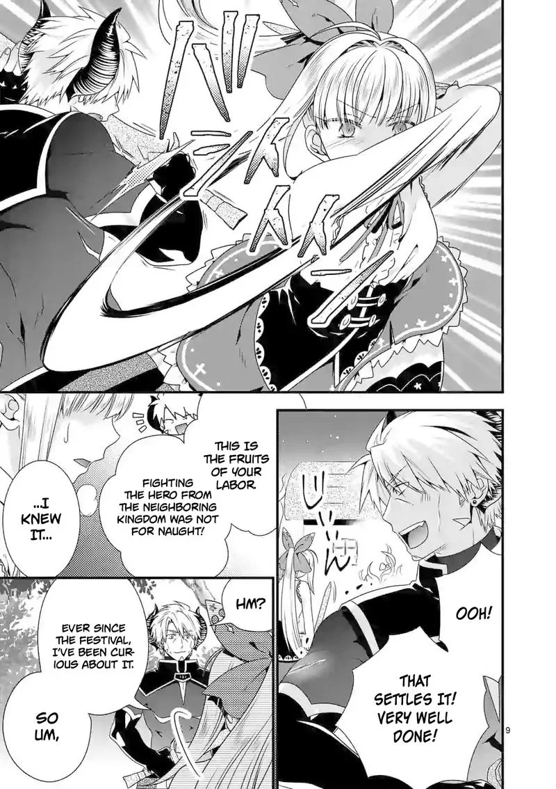 Maou desu. Onna Yuusha no Hahaoya to Saikon Shita no de, Onna Yuusha ga Giri no Musume ni Narimashita Chapter 30 page 9