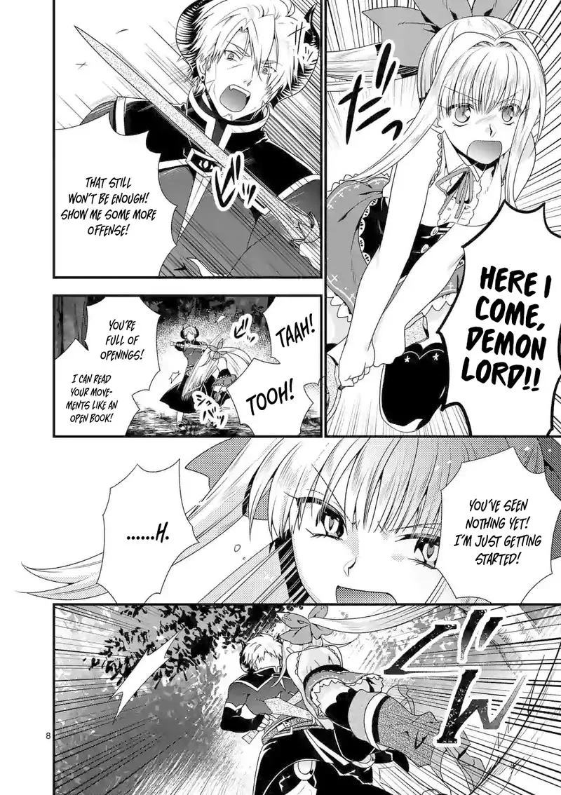 Maou desu. Onna Yuusha no Hahaoya to Saikon Shita no de, Onna Yuusha ga Giri no Musume ni Narimashita Chapter 30 page 8