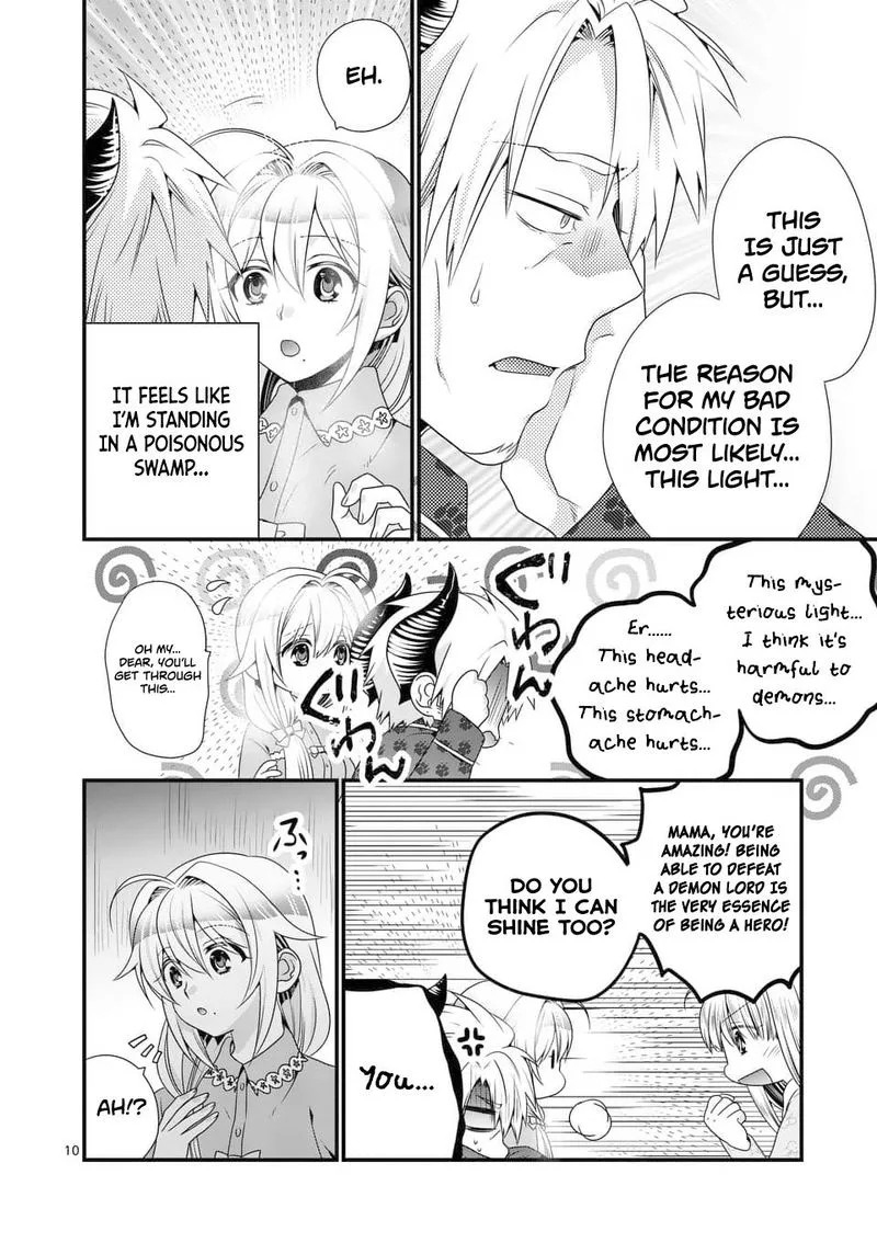 Maou desu. Onna Yuusha no Hahaoya to Saikon Shita no de, Onna Yuusha ga Giri no Musume ni Narimashita Chapter 31 page 10