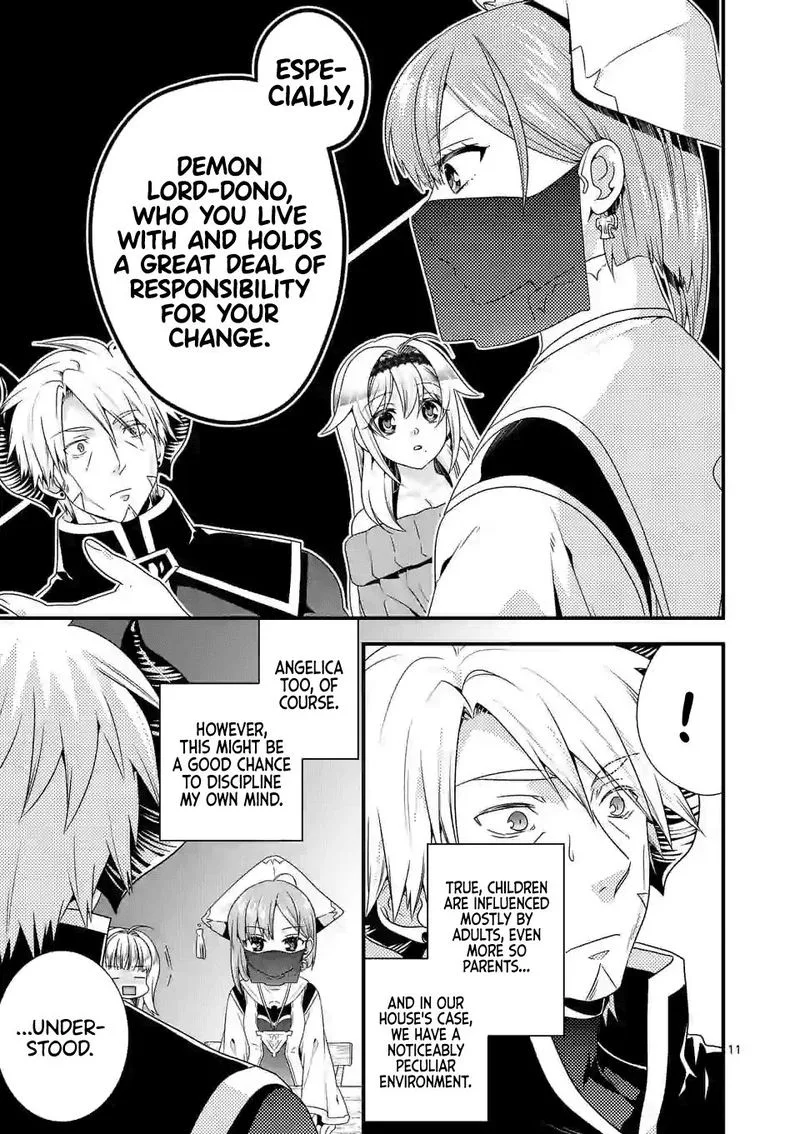 Maou desu. Onna Yuusha no Hahaoya to Saikon Shita no de, Onna Yuusha ga Giri no Musume ni Narimashita Chapter 32 page 11