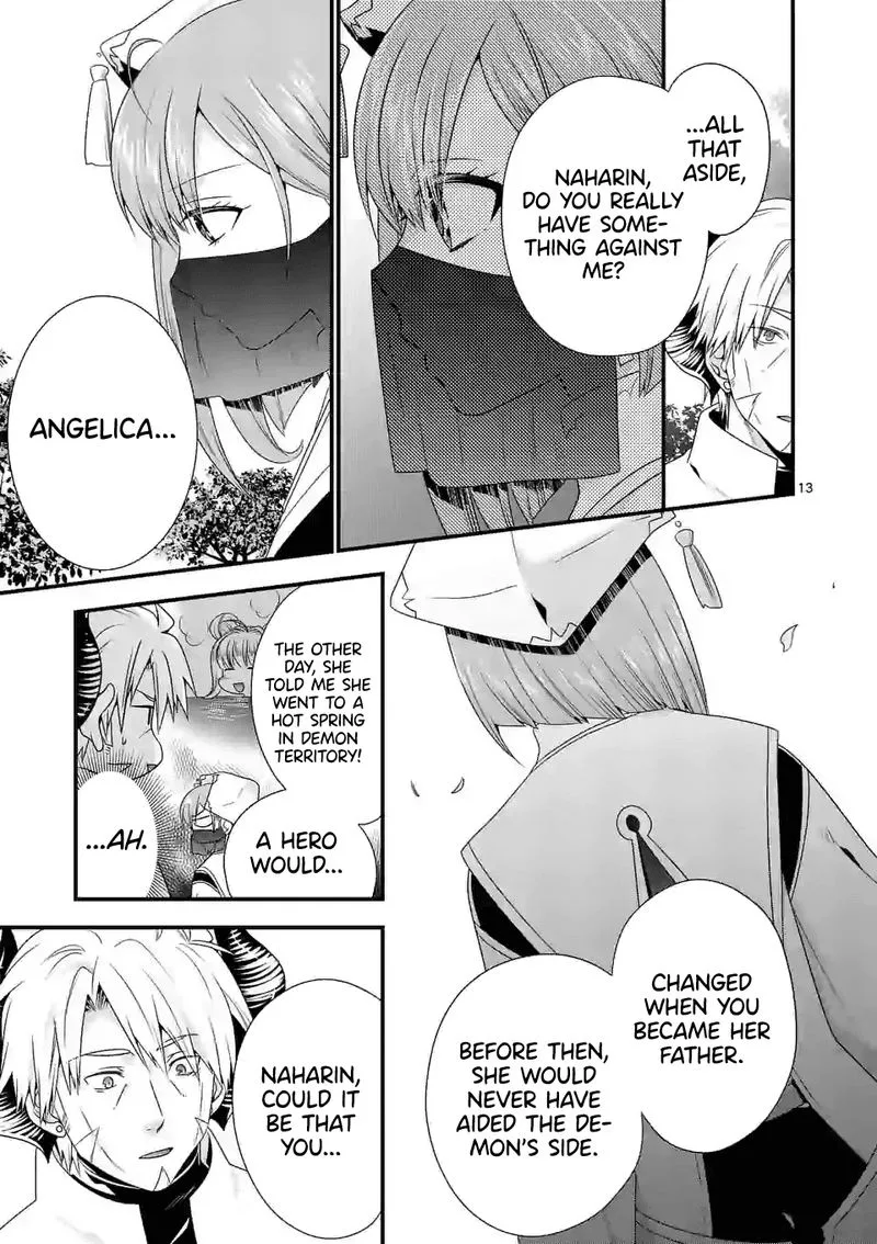 Maou desu. Onna Yuusha no Hahaoya to Saikon Shita no de, Onna Yuusha ga Giri no Musume ni Narimashita Chapter 33 page 13