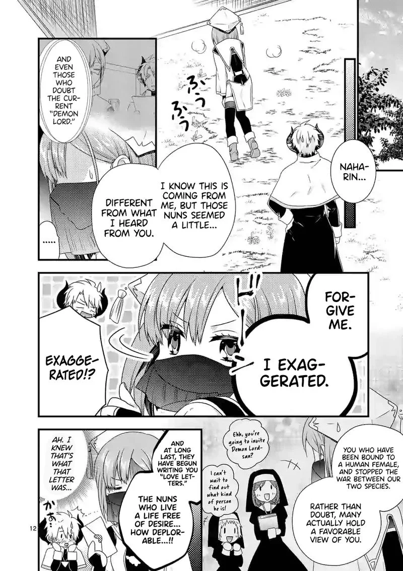 Maou desu. Onna Yuusha no Hahaoya to Saikon Shita no de, Onna Yuusha ga Giri no Musume ni Narimashita Chapter 33 page 12