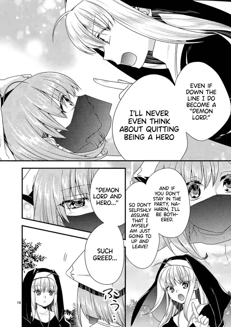 Maou desu. Onna Yuusha no Hahaoya to Saikon Shita no de, Onna Yuusha ga Giri no Musume ni Narimashita Chapter 33 page 16