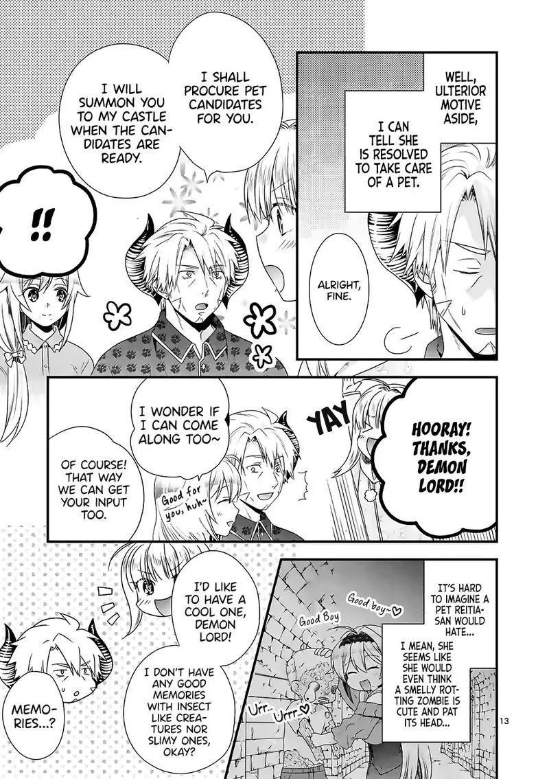 Maou desu. Onna Yuusha no Hahaoya to Saikon Shita no de, Onna Yuusha ga Giri no Musume ni Narimashita Chapter 34 page 13