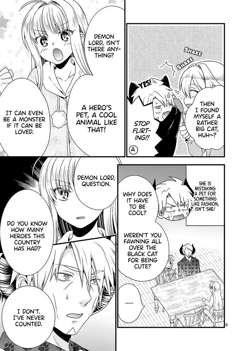 Maou desu. Onna Yuusha no Hahaoya to Saikon Shita no de, Onna Yuusha ga Giri no Musume ni Narimashita Chapter 34 page 9