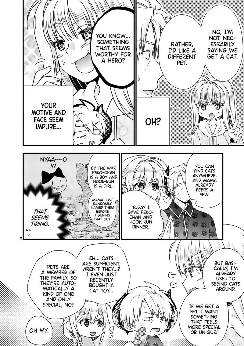 Maou desu. Onna Yuusha no Hahaoya to Saikon Shita no de, Onna Yuusha ga Giri no Musume ni Narimashita Chapter 34 page 8