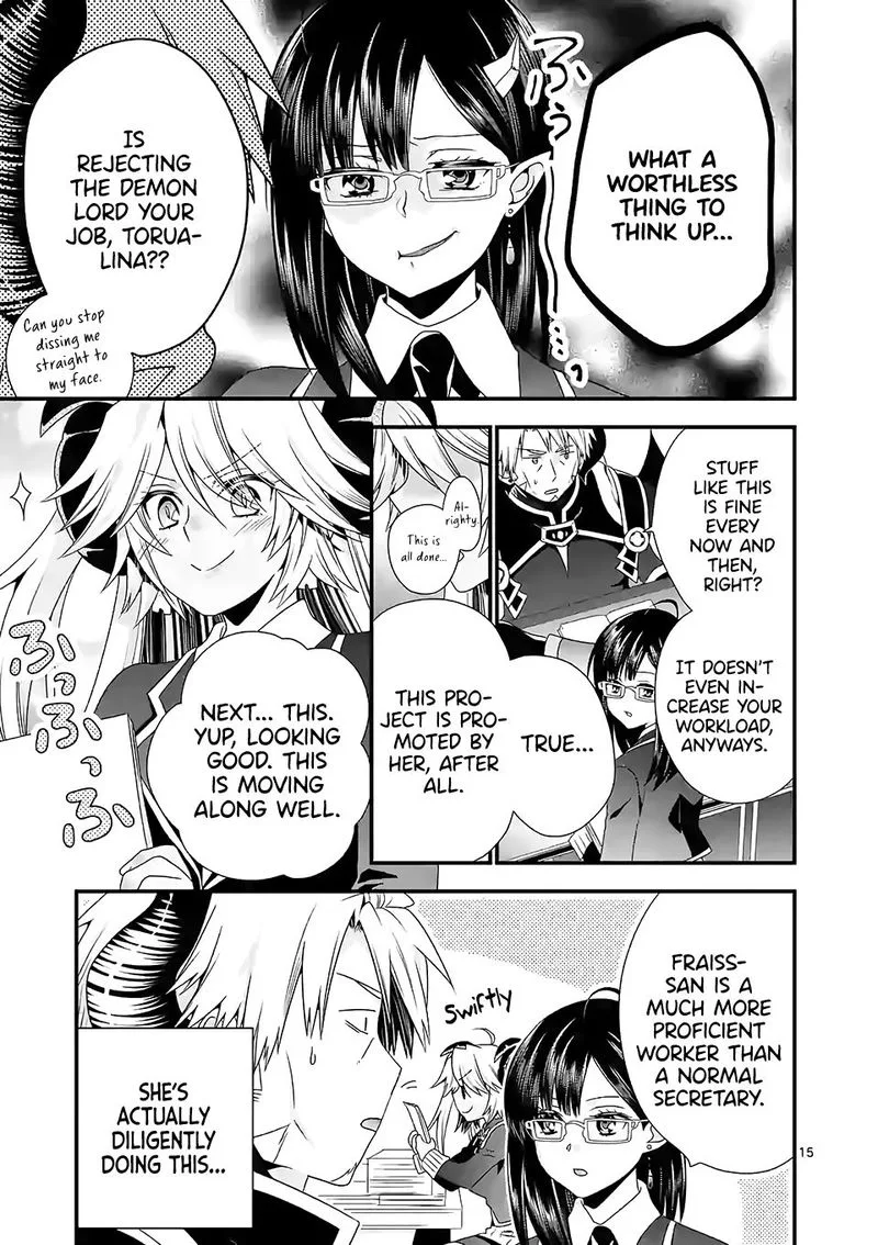 Maou desu. Onna Yuusha no Hahaoya to Saikon Shita no de, Onna Yuusha ga Giri no Musume ni Narimashita Chapter 34 page 15