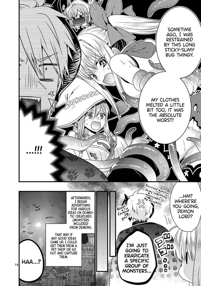 Maou desu. Onna Yuusha no Hahaoya to Saikon Shita no de, Onna Yuusha ga Giri no Musume ni Narimashita Chapter 34 page 14