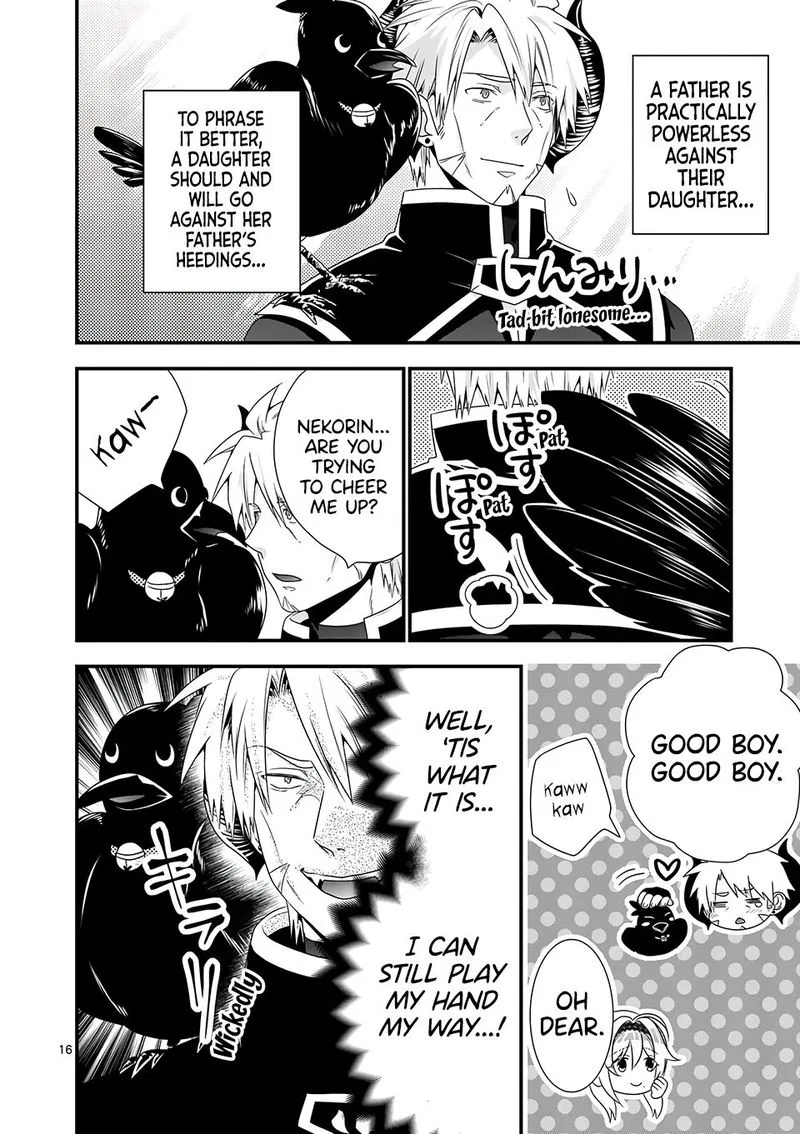 Maou desu. Onna Yuusha no Hahaoya to Saikon Shita no de, Onna Yuusha ga Giri no Musume ni Narimashita Chapter 36 page 16