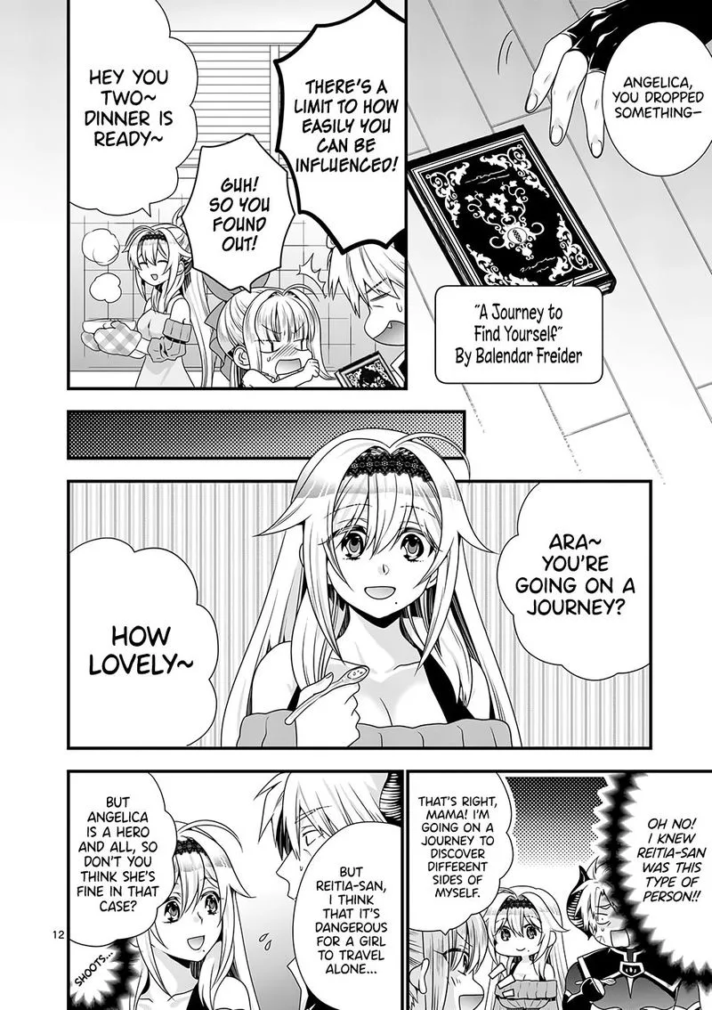 Maou desu. Onna Yuusha no Hahaoya to Saikon Shita no de, Onna Yuusha ga Giri no Musume ni Narimashita Chapter 36 page 12