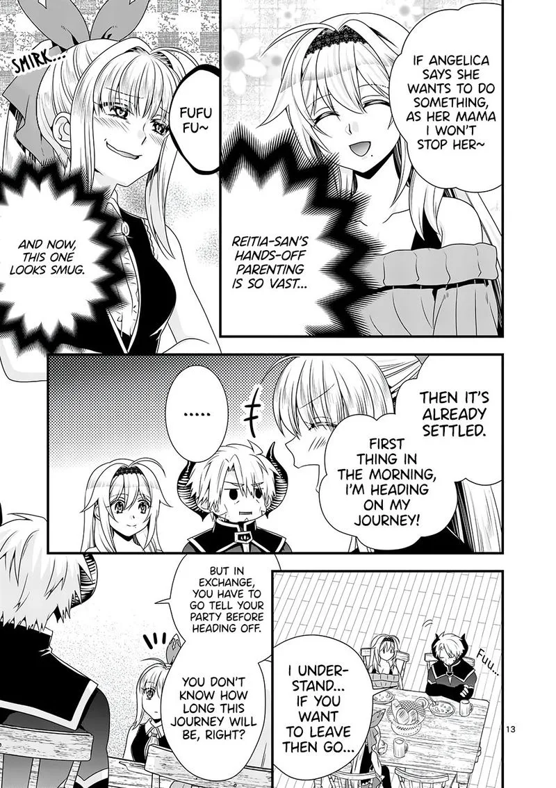Maou desu. Onna Yuusha no Hahaoya to Saikon Shita no de, Onna Yuusha ga Giri no Musume ni Narimashita Chapter 36 page 13