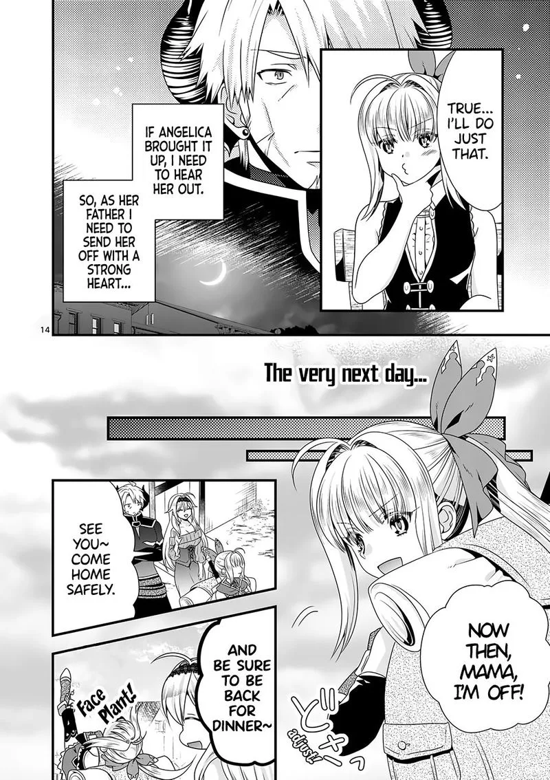 Maou desu. Onna Yuusha no Hahaoya to Saikon Shita no de, Onna Yuusha ga Giri no Musume ni Narimashita Chapter 36 page 14