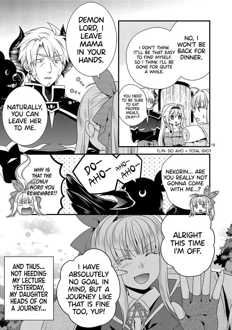 Maou desu. Onna Yuusha no Hahaoya to Saikon Shita no de, Onna Yuusha ga Giri no Musume ni Narimashita Chapter 36 page 15