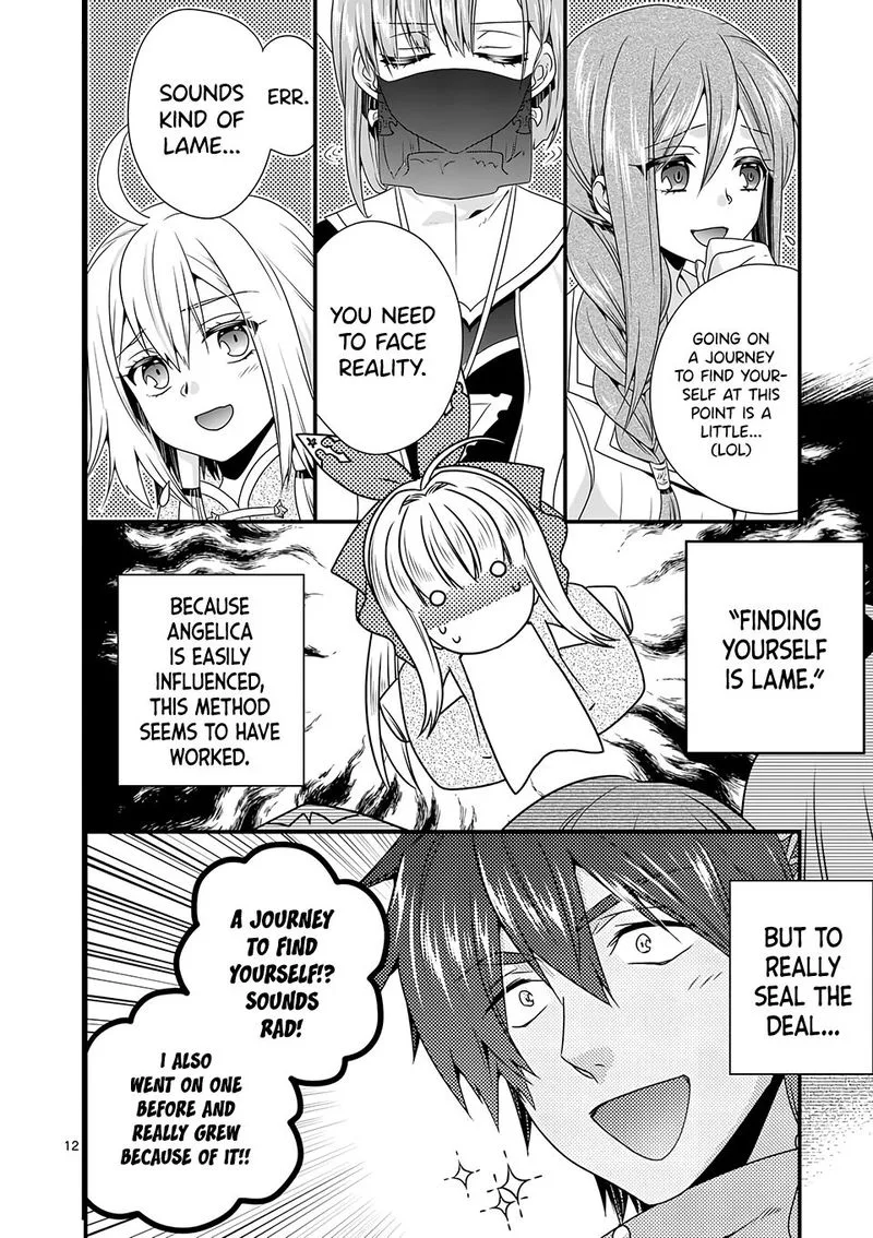 Maou desu. Onna Yuusha no Hahaoya to Saikon Shita no de, Onna Yuusha ga Giri no Musume ni Narimashita Chapter 37 page 12
