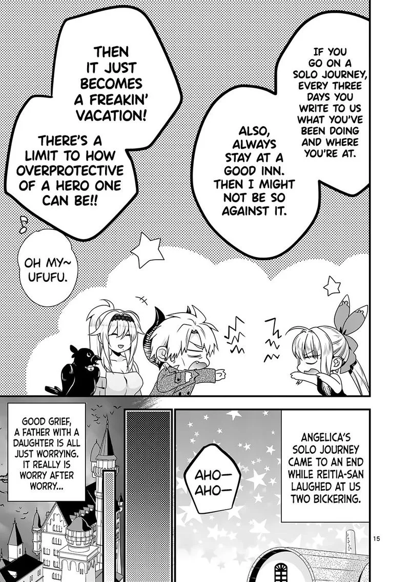 Maou desu. Onna Yuusha no Hahaoya to Saikon Shita no de, Onna Yuusha ga Giri no Musume ni Narimashita Chapter 37 page 15