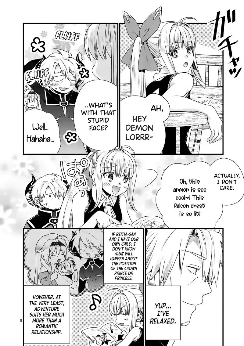 Maou desu. Onna Yuusha no Hahaoya to Saikon Shita no de, Onna Yuusha ga Giri no Musume ni Narimashita Chapter 38 page 8