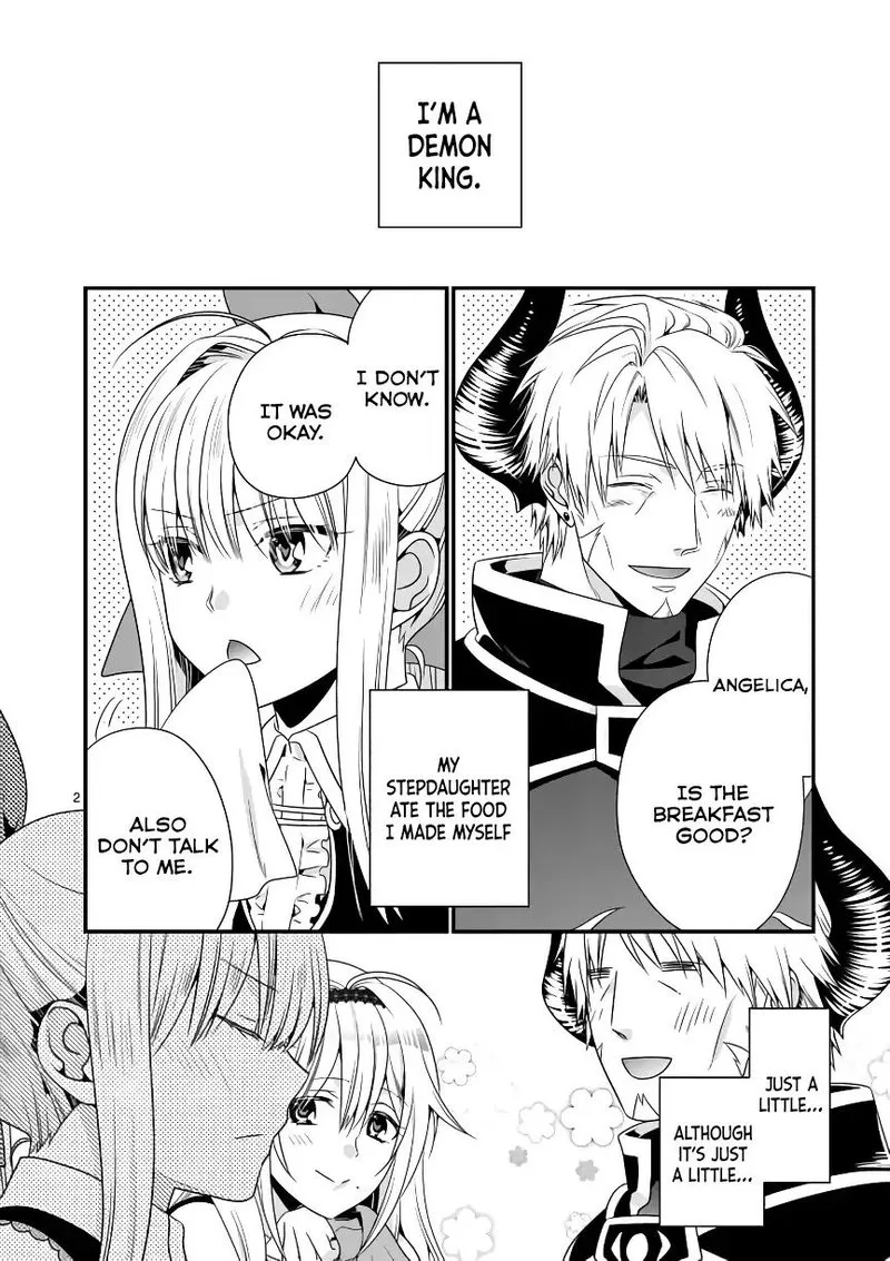 Maou desu. Onna Yuusha no Hahaoya to Saikon Shita no de, Onna Yuusha ga Giri no Musume ni Narimashita Chapter 4 page 2