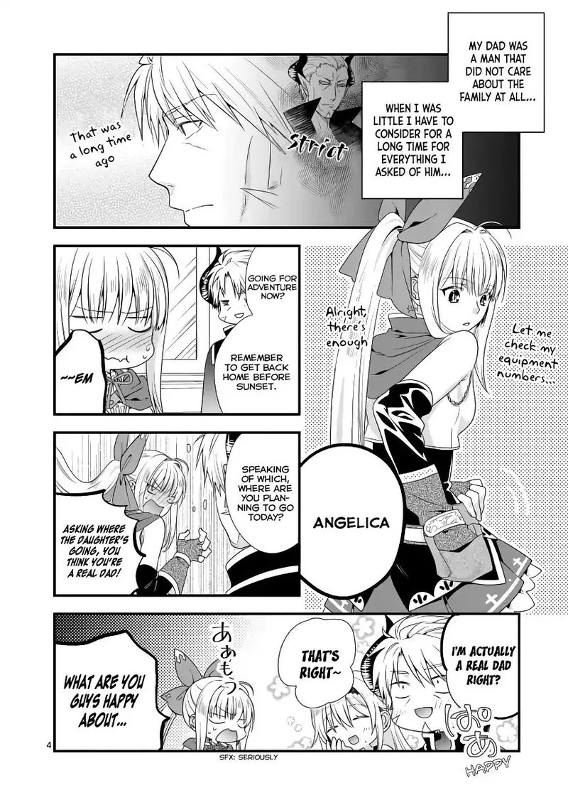 Maou desu. Onna Yuusha no Hahaoya to Saikon Shita no de, Onna Yuusha ga Giri no Musume ni Narimashita Chapter 4 page 4