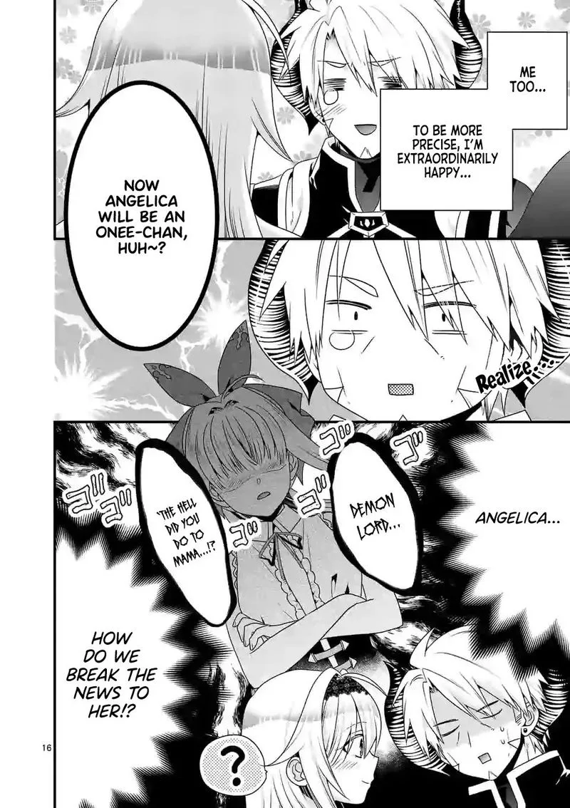 Maou desu. Onna Yuusha no Hahaoya to Saikon Shita no de, Onna Yuusha ga Giri no Musume ni Narimashita Chapter 40 page 16