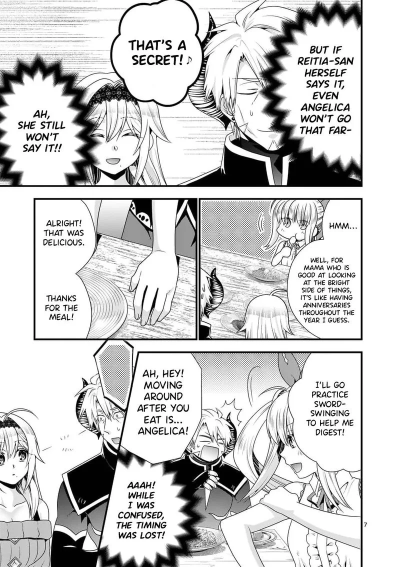 Maou desu. Onna Yuusha no Hahaoya to Saikon Shita no de, Onna Yuusha ga Giri no Musume ni Narimashita Chapter 41 page 7