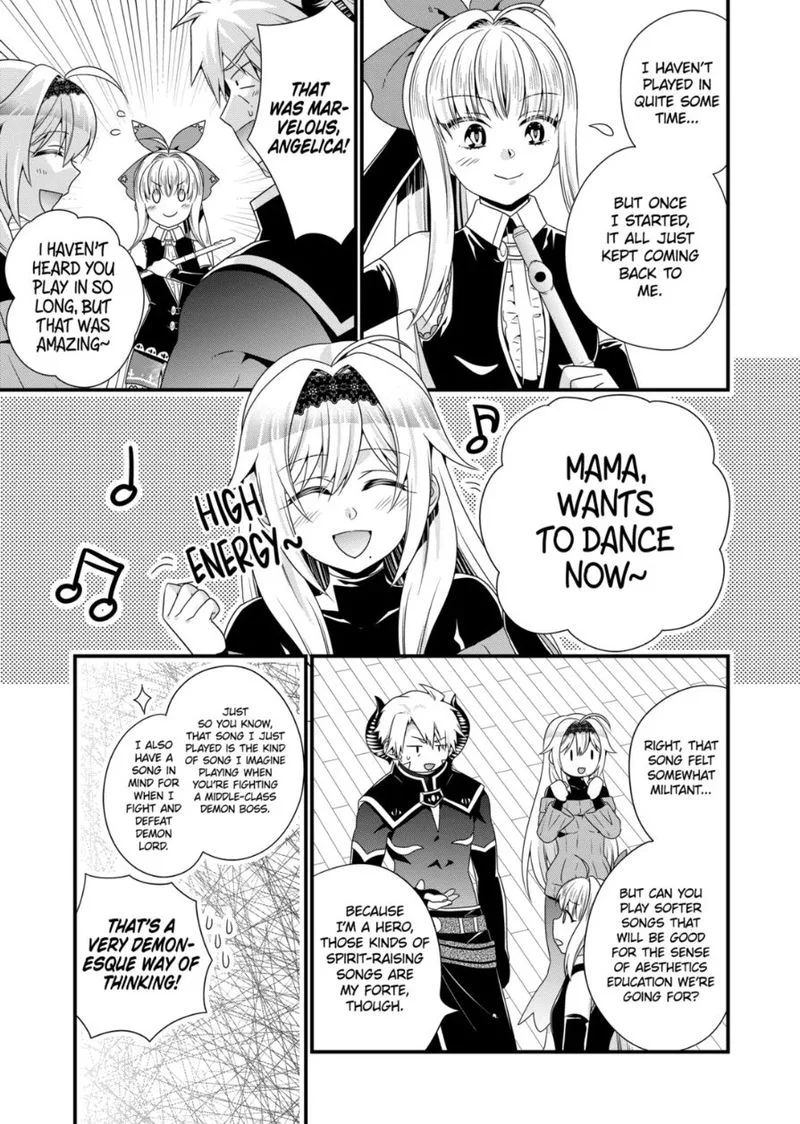 Maou desu. Onna Yuusha no Hahaoya to Saikon Shita no de, Onna Yuusha ga Giri no Musume ni Narimashita Chapter 43 page 9