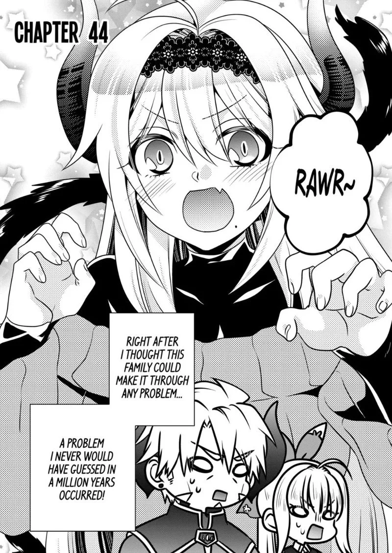 Maou desu. Onna Yuusha no Hahaoya to Saikon Shita no de, Onna Yuusha ga Giri no Musume ni Narimashita Chapter 44 page 1