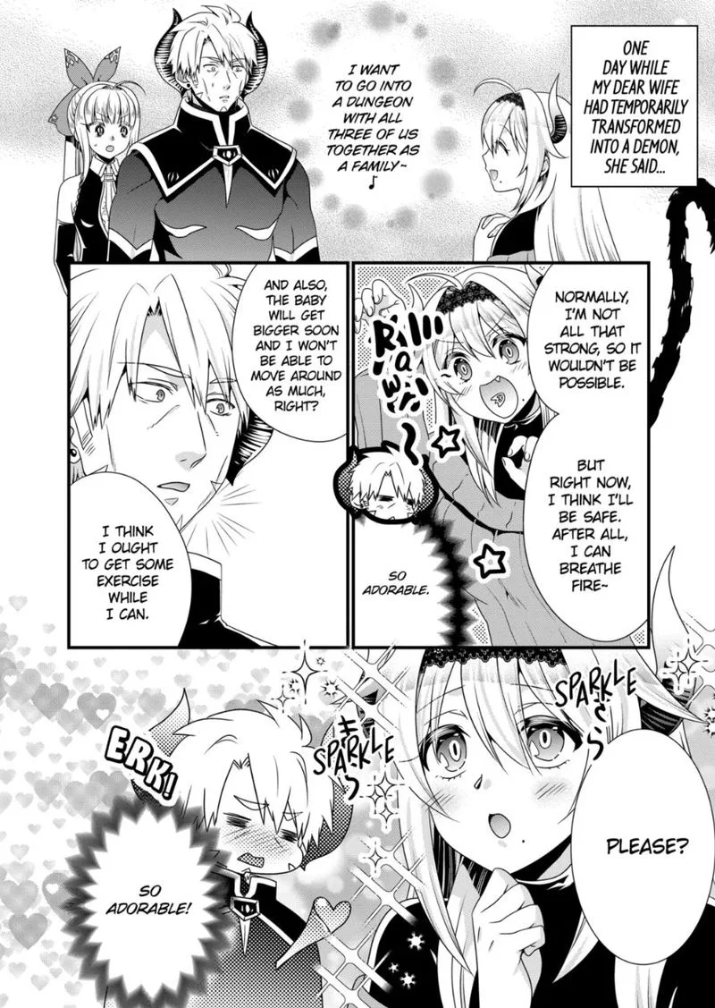 Maou desu. Onna Yuusha no Hahaoya to Saikon Shita no de, Onna Yuusha ga Giri no Musume ni Narimashita Chapter 45 page 2