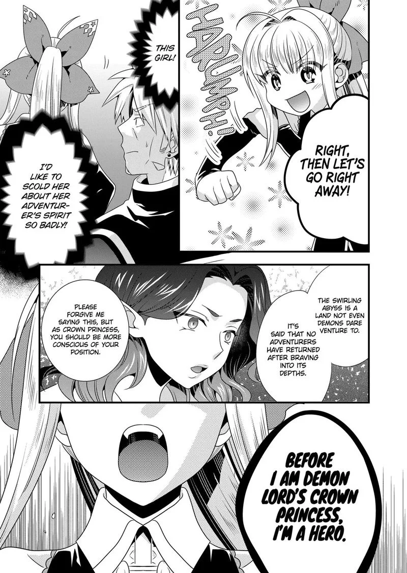 Maou desu. Onna Yuusha no Hahaoya to Saikon Shita no de, Onna Yuusha ga Giri no Musume ni Narimashita Chapter 46 page 11