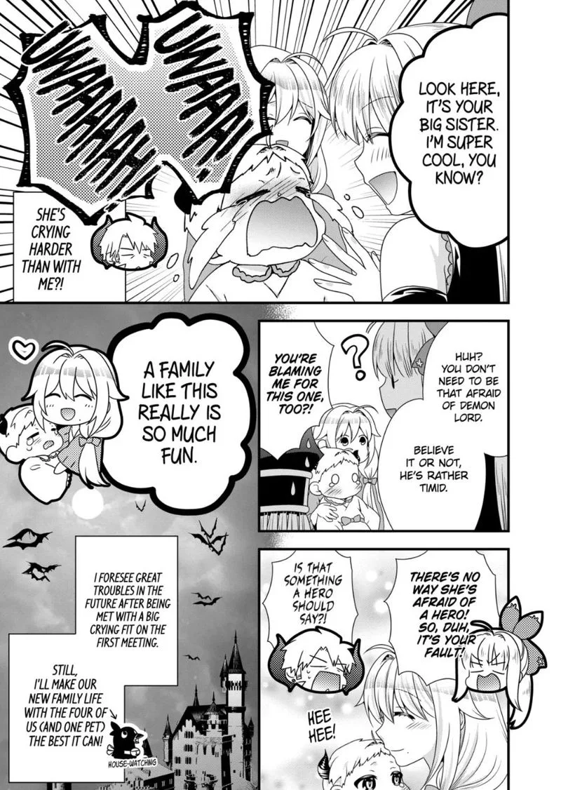 Maou desu. Onna Yuusha no Hahaoya to Saikon Shita no de, Onna Yuusha ga Giri no Musume ni Narimashita Chapter 48 page 17