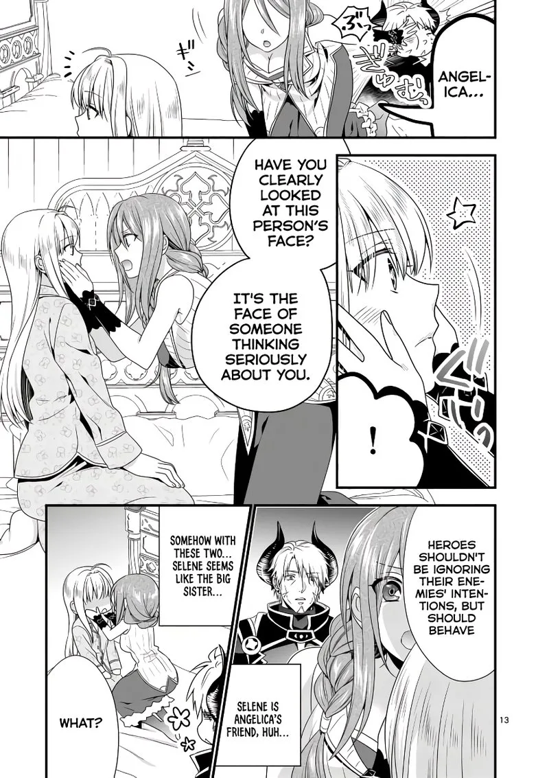 Maou desu. Onna Yuusha no Hahaoya to Saikon Shita no de, Onna Yuusha ga Giri no Musume ni Narimashita Chapter 5 page 13