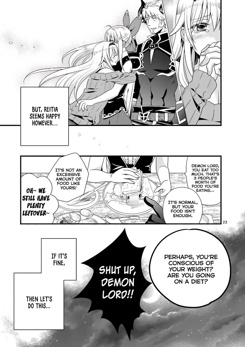Maou desu. Onna Yuusha no Hahaoya to Saikon Shita no de, Onna Yuusha ga Giri no Musume ni Narimashita Chapter 5 page 23