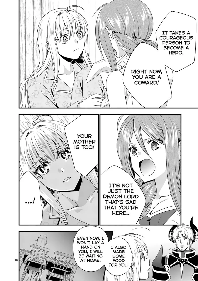 Maou desu. Onna Yuusha no Hahaoya to Saikon Shita no de, Onna Yuusha ga Giri no Musume ni Narimashita Chapter 5 page 16