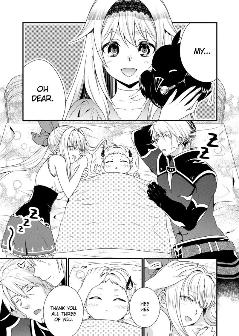 Maou desu. Onna Yuusha no Hahaoya to Saikon Shita no de, Onna Yuusha ga Giri no Musume ni Narimashita Chapter 50 page 21