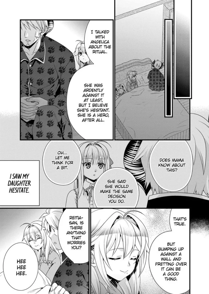 Maou desu. Onna Yuusha no Hahaoya to Saikon Shita no de, Onna Yuusha ga Giri no Musume ni Narimashita Chapter 51 page 9