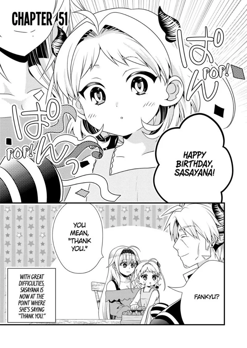 Maou desu. Onna Yuusha no Hahaoya to Saikon Shita no de, Onna Yuusha ga Giri no Musume ni Narimashita Chapter 51 page 1