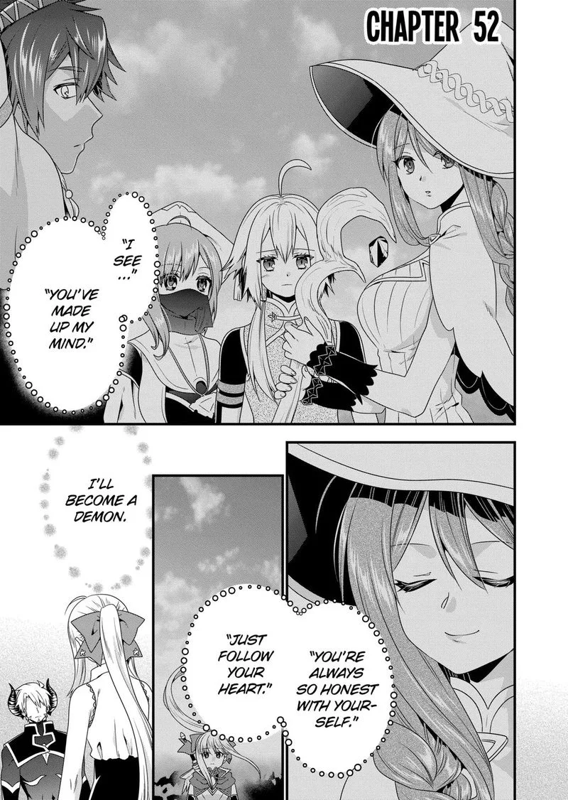 Maou desu. Onna Yuusha no Hahaoya to Saikon Shita no de, Onna Yuusha ga Giri no Musume ni Narimashita Chapter 52 page 1
