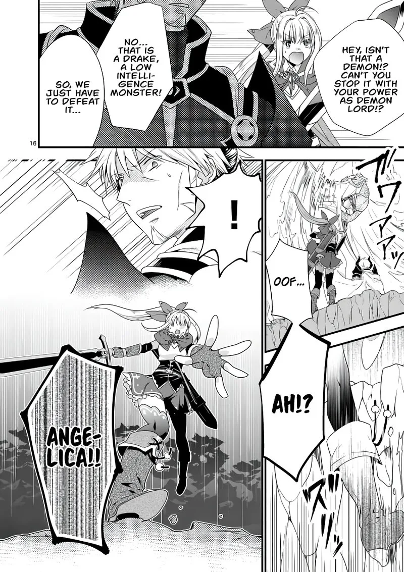 Maou desu. Onna Yuusha no Hahaoya to Saikon Shita no de, Onna Yuusha ga Giri no Musume ni Narimashita Chapter 6 page 16