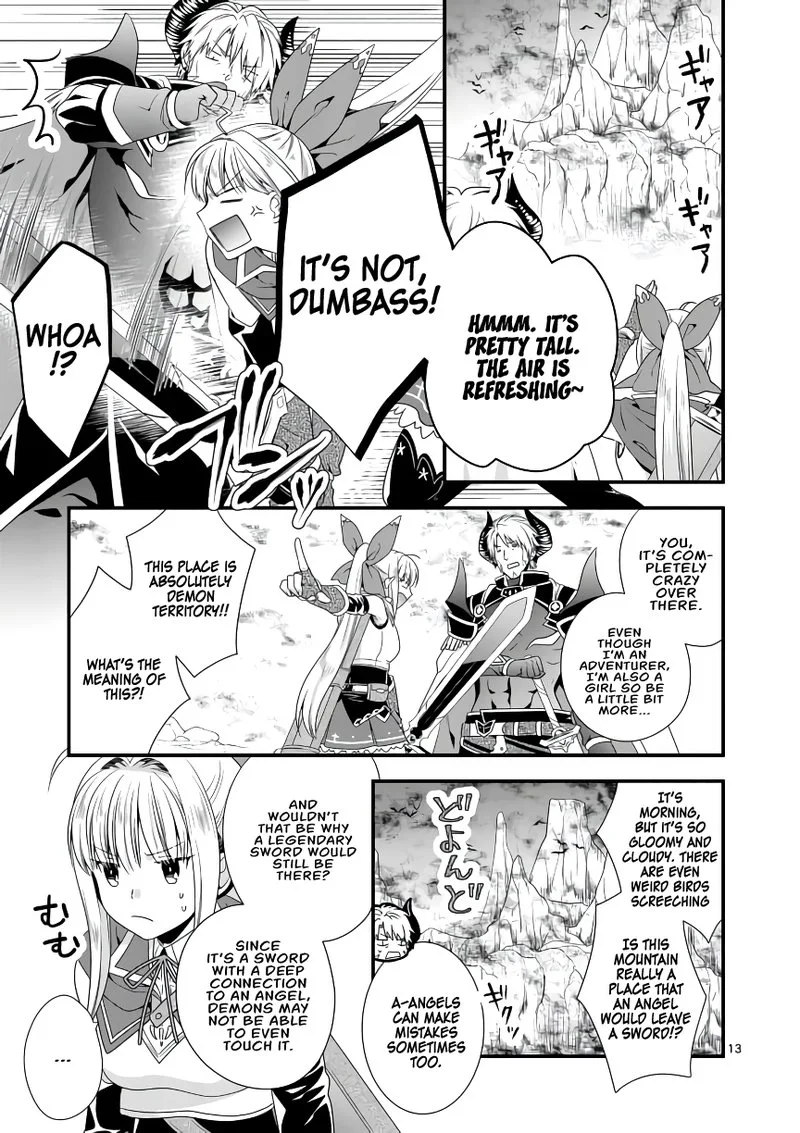 Maou desu. Onna Yuusha no Hahaoya to Saikon Shita no de, Onna Yuusha ga Giri no Musume ni Narimashita Chapter 6 page 13