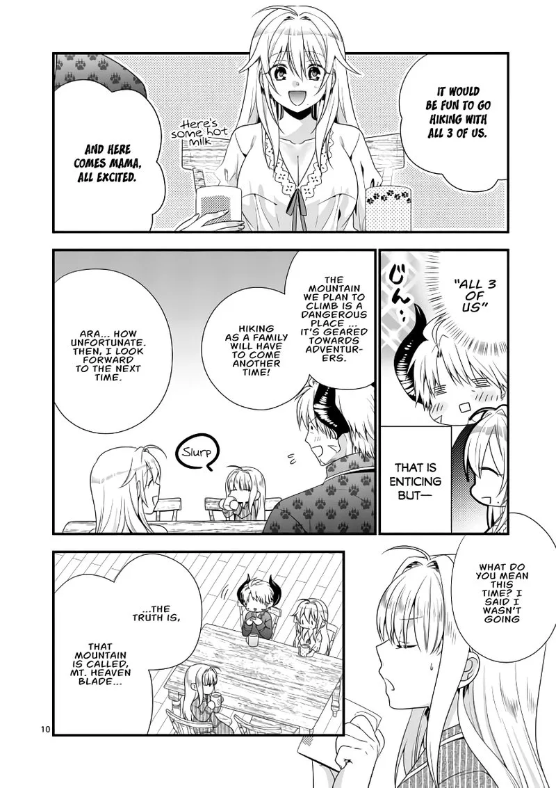 Maou desu. Onna Yuusha no Hahaoya to Saikon Shita no de, Onna Yuusha ga Giri no Musume ni Narimashita Chapter 6 page 10
