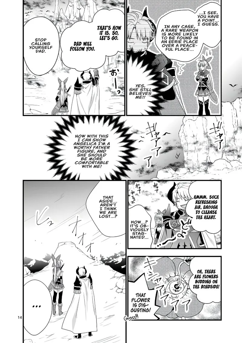 Maou desu. Onna Yuusha no Hahaoya to Saikon Shita no de, Onna Yuusha ga Giri no Musume ni Narimashita Chapter 6 page 14