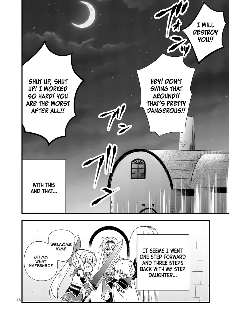 Maou desu. Onna Yuusha no Hahaoya to Saikon Shita no de, Onna Yuusha ga Giri no Musume ni Narimashita Chapter 7 page 16