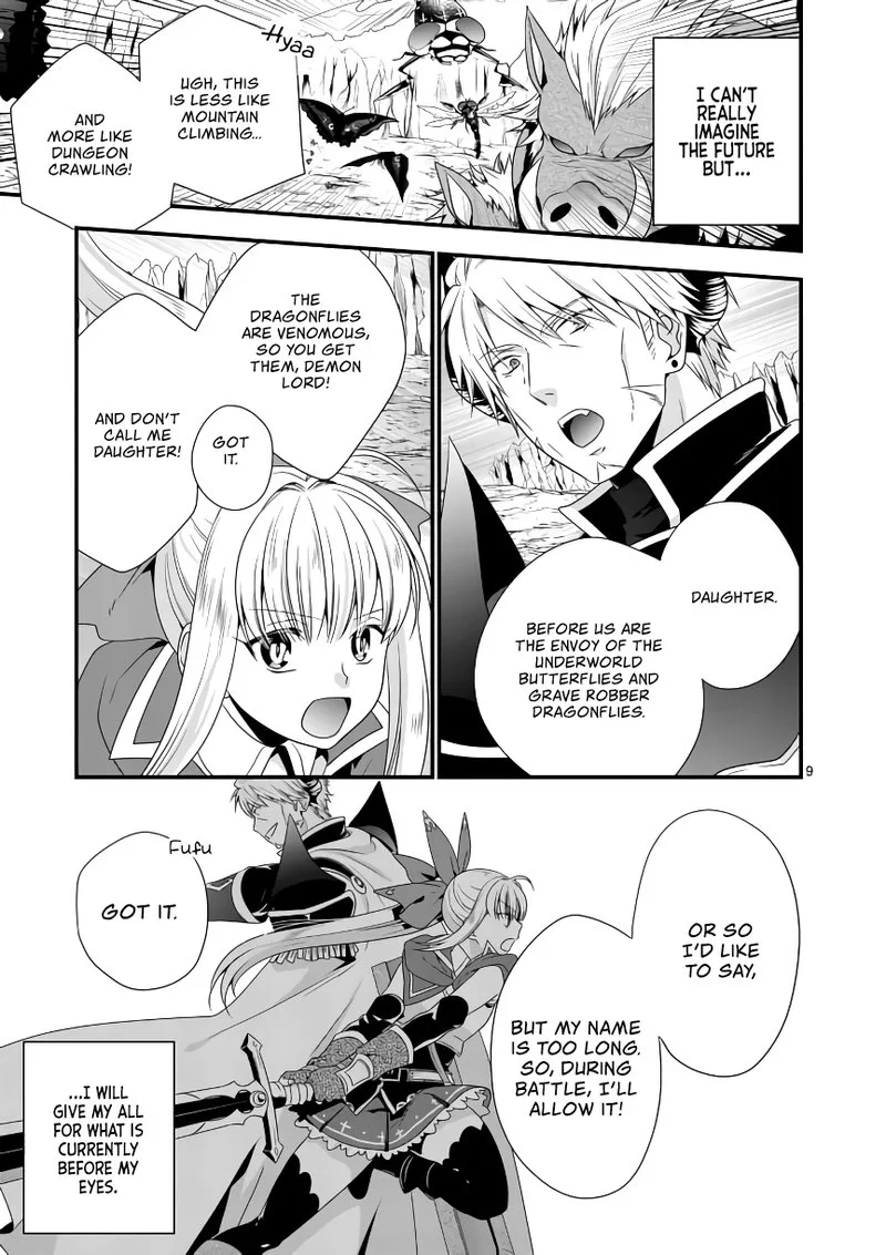 Maou desu. Onna Yuusha no Hahaoya to Saikon Shita no de, Onna Yuusha ga Giri no Musume ni Narimashita Chapter 7 page 9