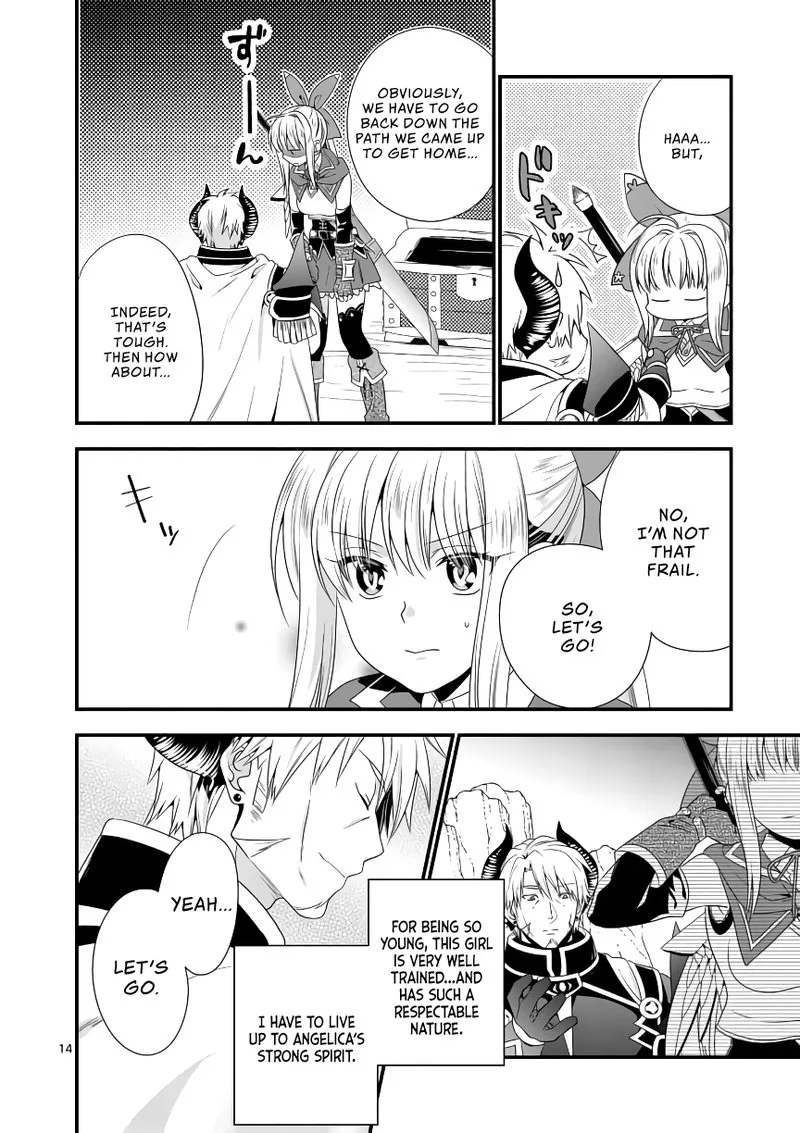 Maou desu. Onna Yuusha no Hahaoya to Saikon Shita no de, Onna Yuusha ga Giri no Musume ni Narimashita Chapter 7 page 14