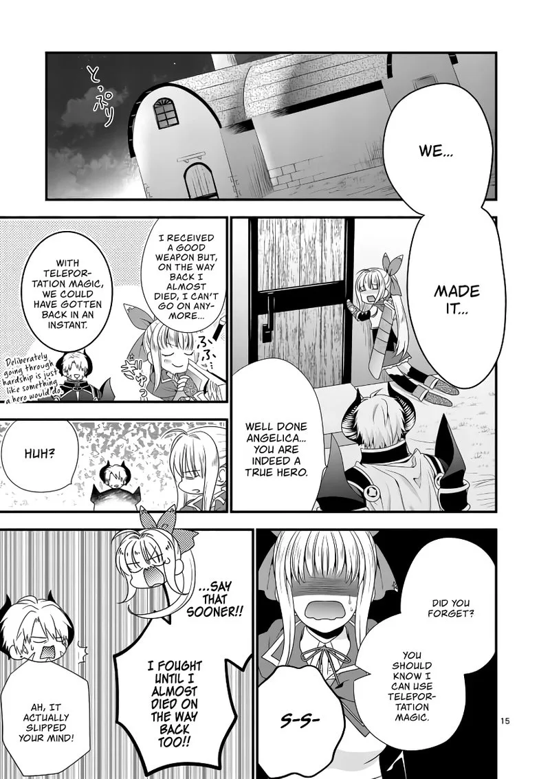Maou desu. Onna Yuusha no Hahaoya to Saikon Shita no de, Onna Yuusha ga Giri no Musume ni Narimashita Chapter 7 page 15