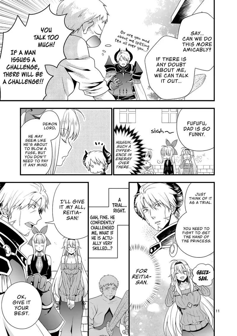 Maou desu. Onna Yuusha no Hahaoya to Saikon Shita no de, Onna Yuusha ga Giri no Musume ni Narimashita Chapter 8 page 10