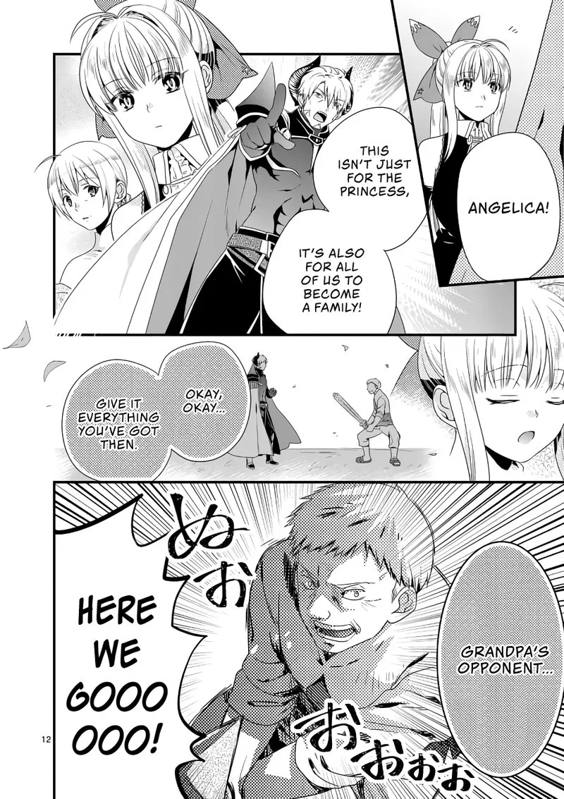 Maou desu. Onna Yuusha no Hahaoya to Saikon Shita no de, Onna Yuusha ga Giri no Musume ni Narimashita Chapter 8 page 11