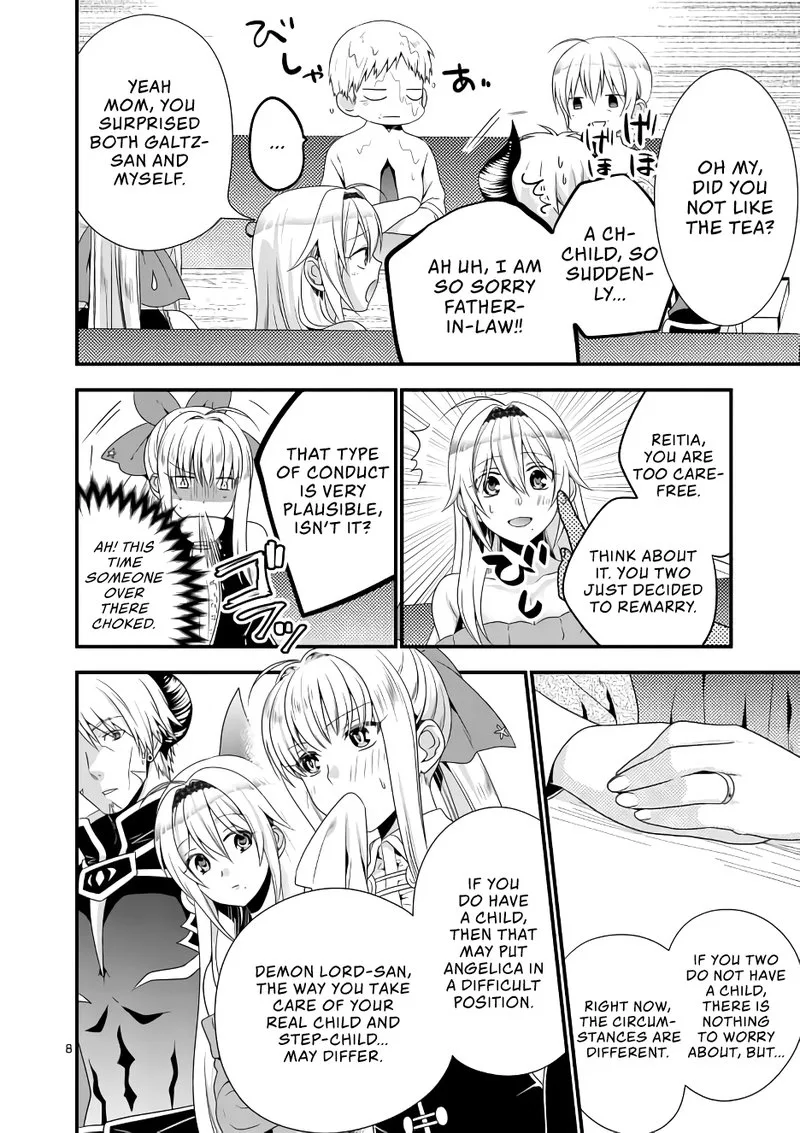 Maou desu. Onna Yuusha no Hahaoya to Saikon Shita no de, Onna Yuusha ga Giri no Musume ni Narimashita Chapter 8 page 7