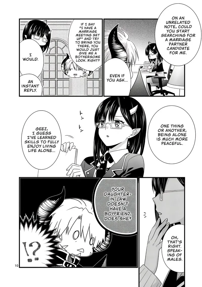 Maou desu. Onna Yuusha no Hahaoya to Saikon Shita no de, Onna Yuusha ga Giri no Musume ni Narimashita Chapter 9 page 9